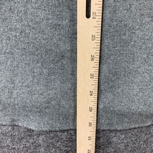 J Crew Wool Shirt Men Large‎ Gray Elbow Patch Huckberry Dapper Modern NEW - Picture 8 of 9